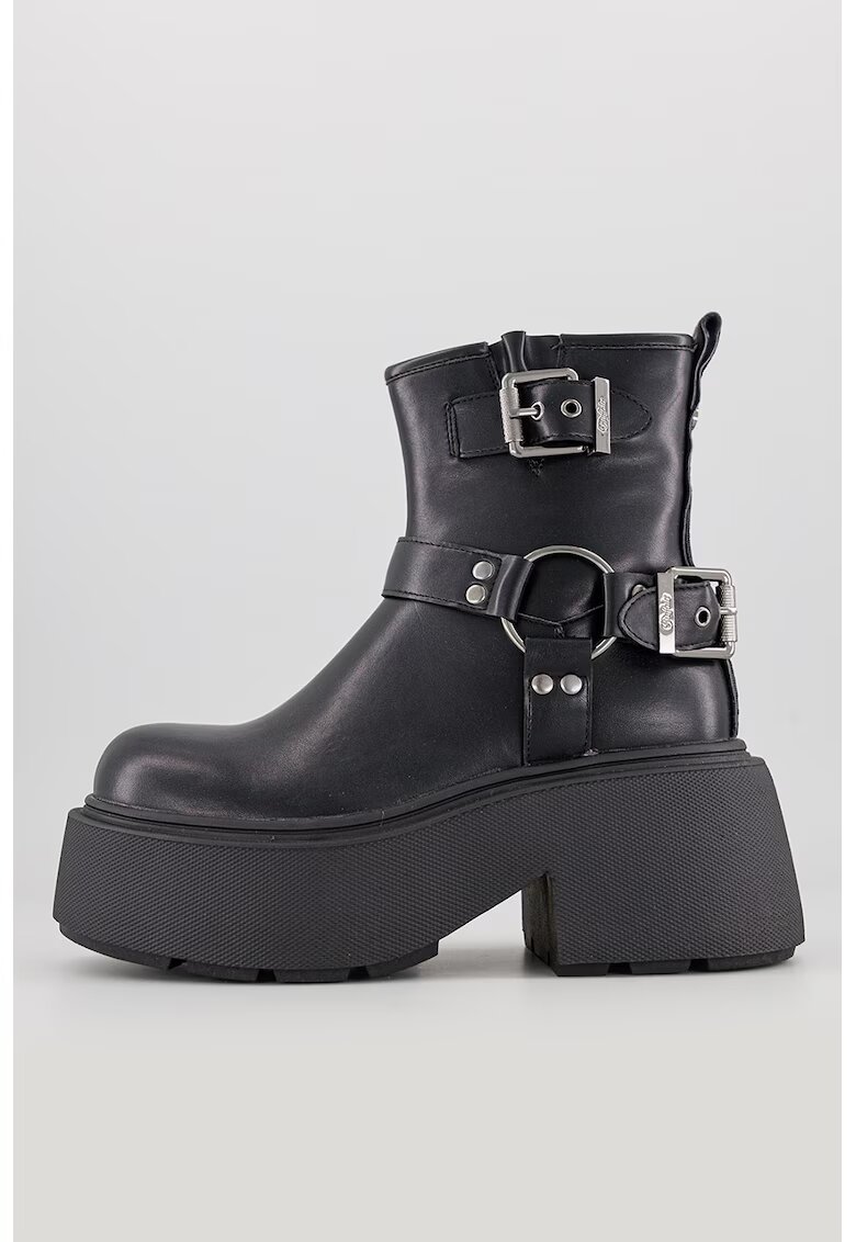 Buffalo Ghete biker cu aspect masiv Vicious - Negru