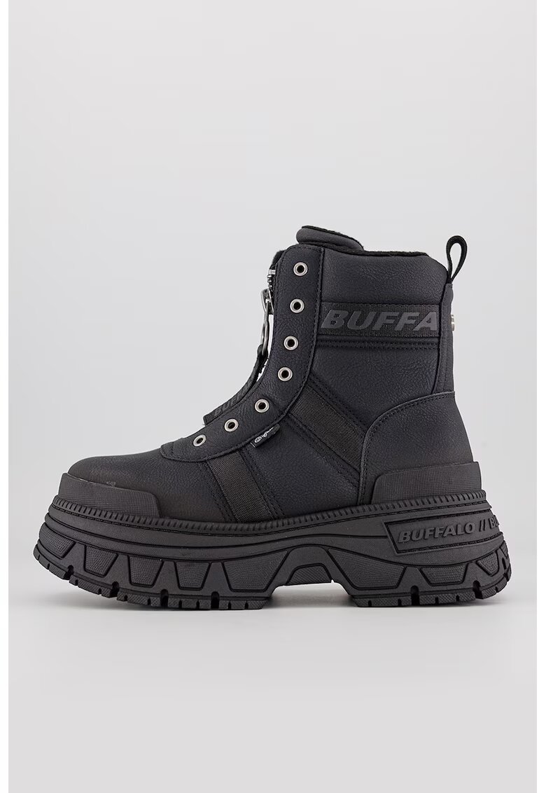 Buffalo Ghete cu aspect masiv Fusion - Negru stins