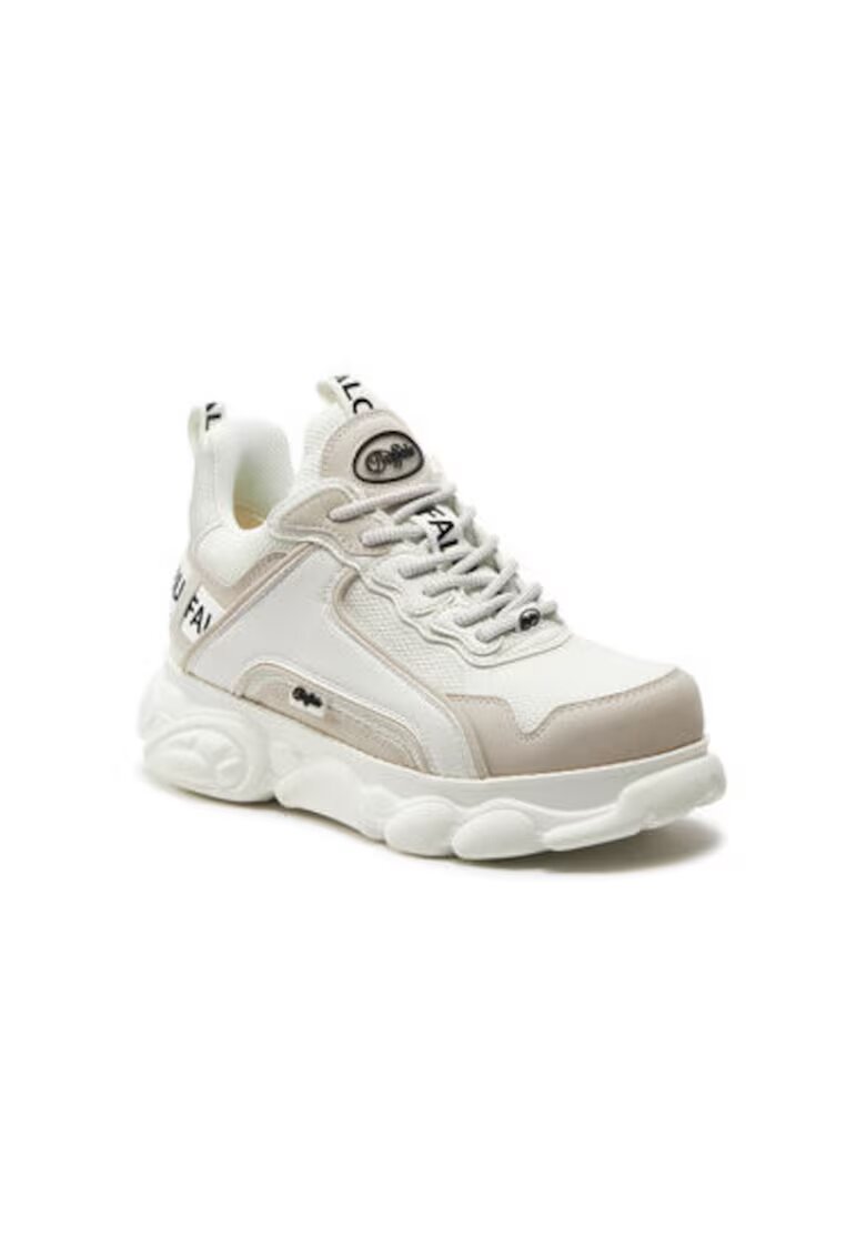 Buffalo Pantofi sport barbati - 1410025 - Textil - Alb