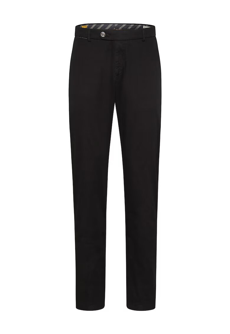 Bugatti Pantaloni Lungi barbati - 301890270 - Bumbac - Negru - Negru