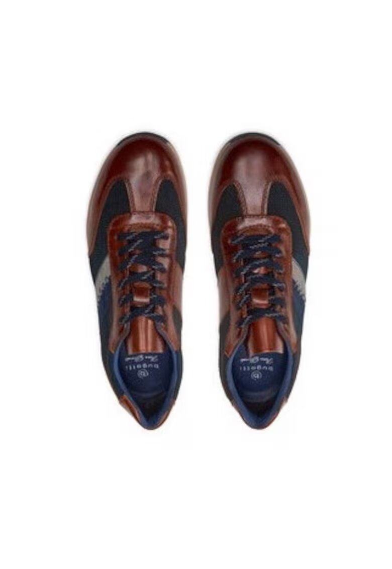 Bugatti Pantofi barbati 304003103 - Piele naturala - Maro - Maro