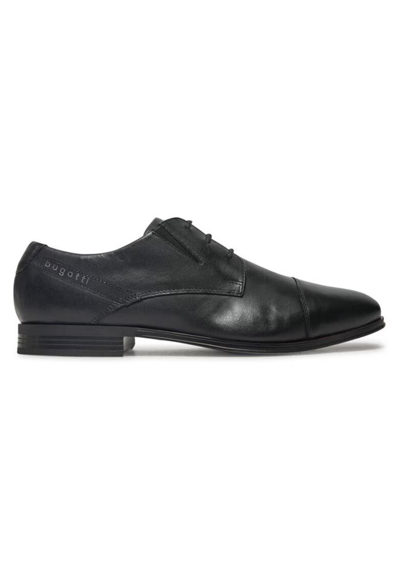 Bugatti Pantofi barbati 304601569 - Piele naturala - Negru - Negru