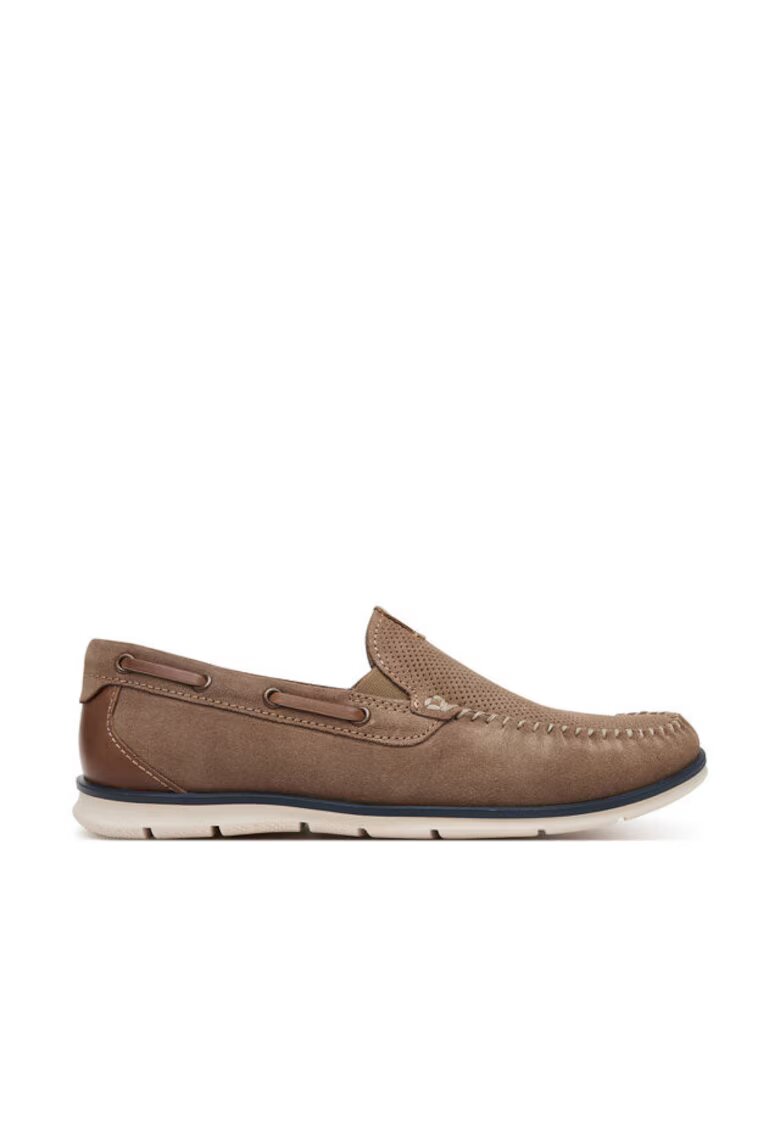 Bugatti Pantofi barbati 321-ARU61-1400 - Piele naturala - 40 EU - Bej