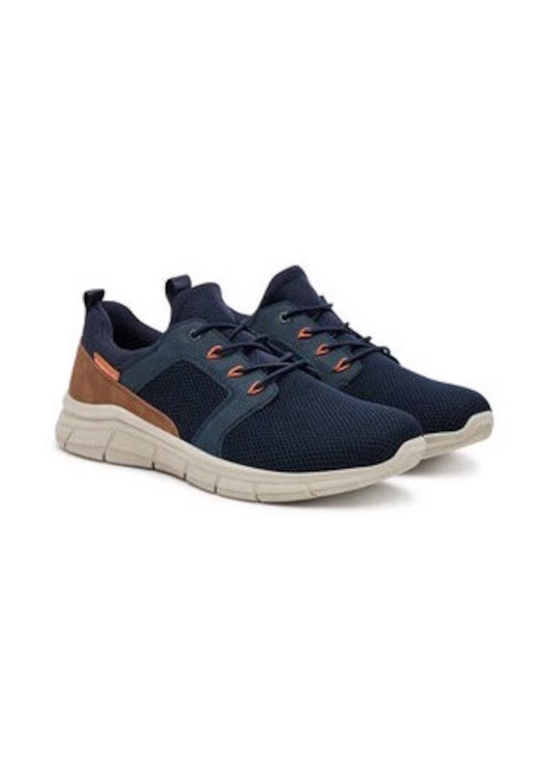 Bugatti Pantofi sport barbati 304677571 - Textil - Albastru - Albastru