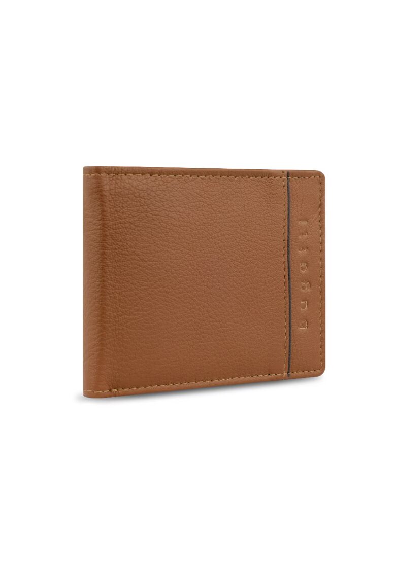 Bugatti Portofel barbati - piele naturala - 491333 - Maro cognac