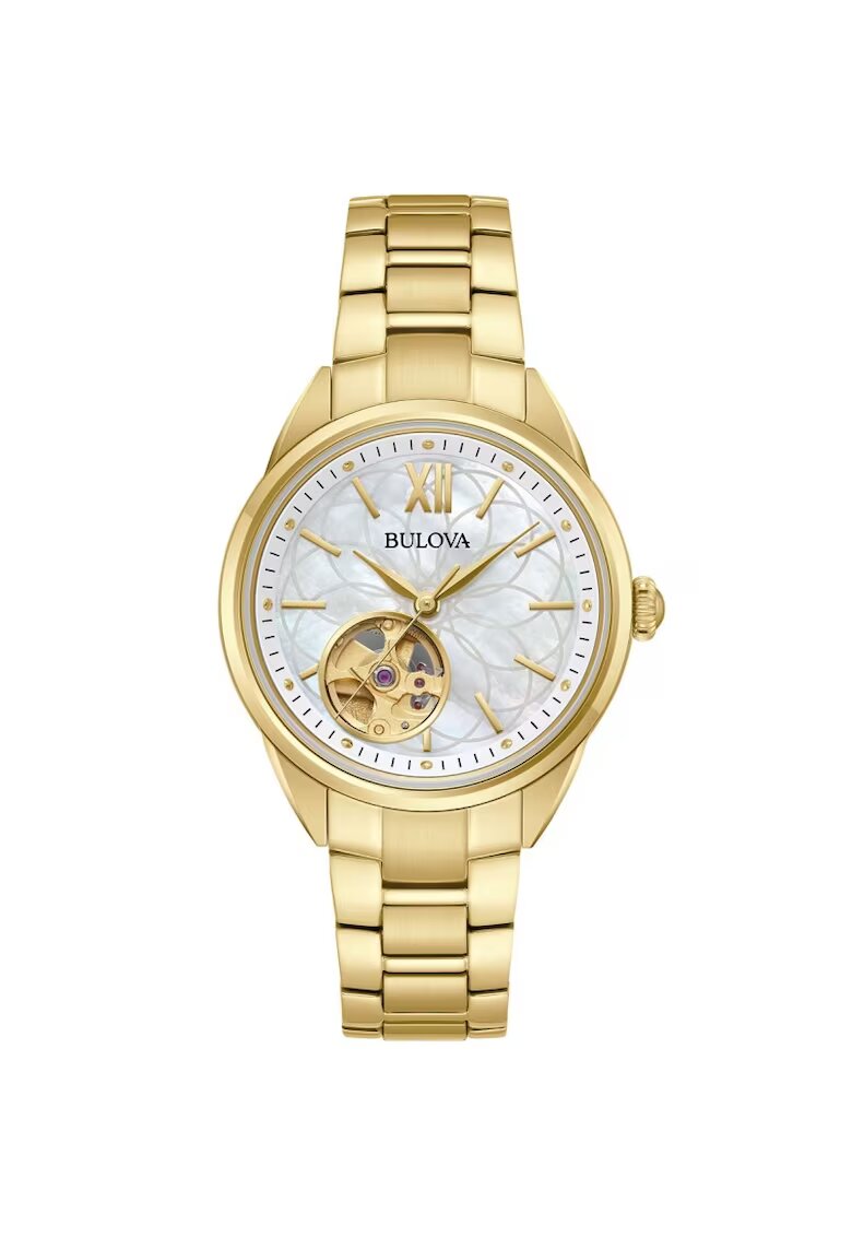 Bulova Ceas dama 97L172 Automatic Auriu