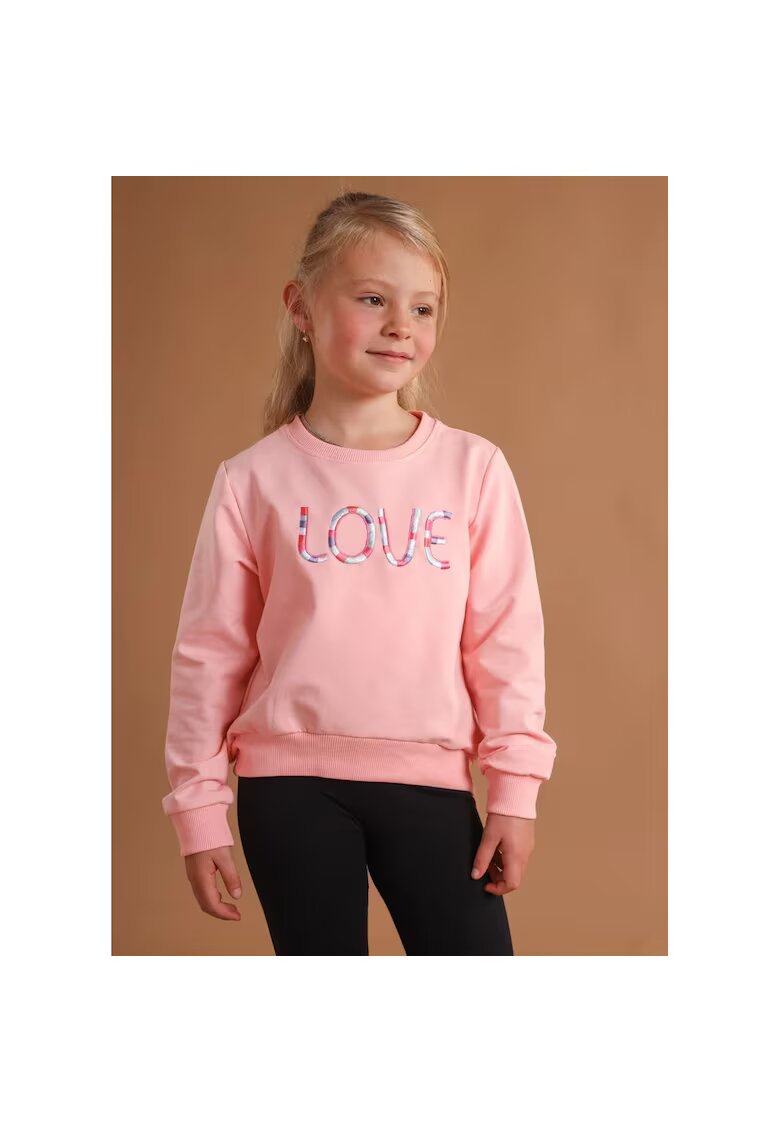 Bumbacel 100 COTTON Hanorac din bumbac cu imprimeu pentru fetite