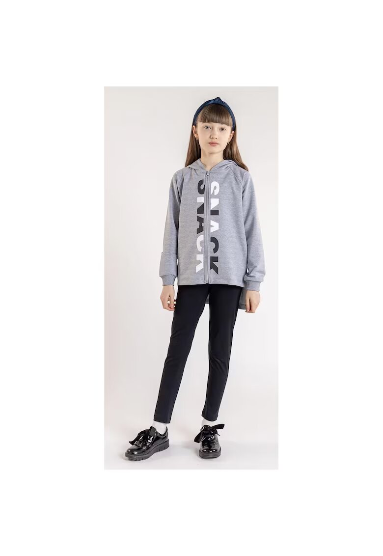 Bumbacel 100 COTTON Hanorac gri - Gri