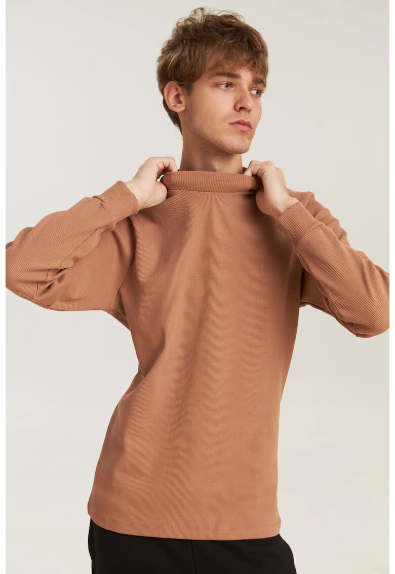 Bumbacel 100 COTTON Maleta cu maneca lunga pentru barbati