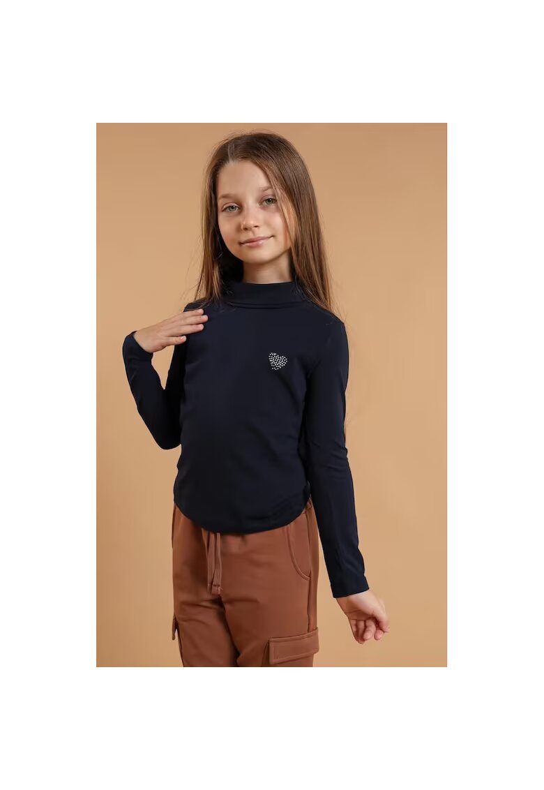 Bumbacel 100 COTTON Maleta din bumbac pentru fete - Albastru