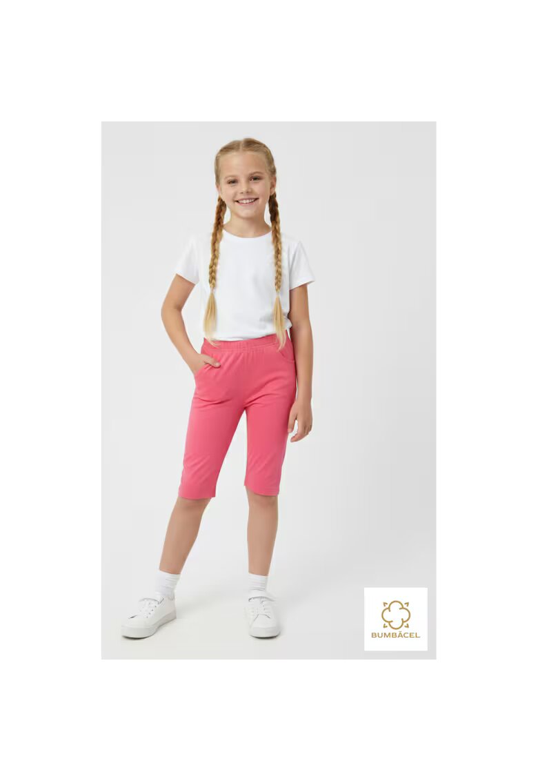 Bumbacel 100 COTTON Pantaloni de tip leggings din bumbac pentru fete