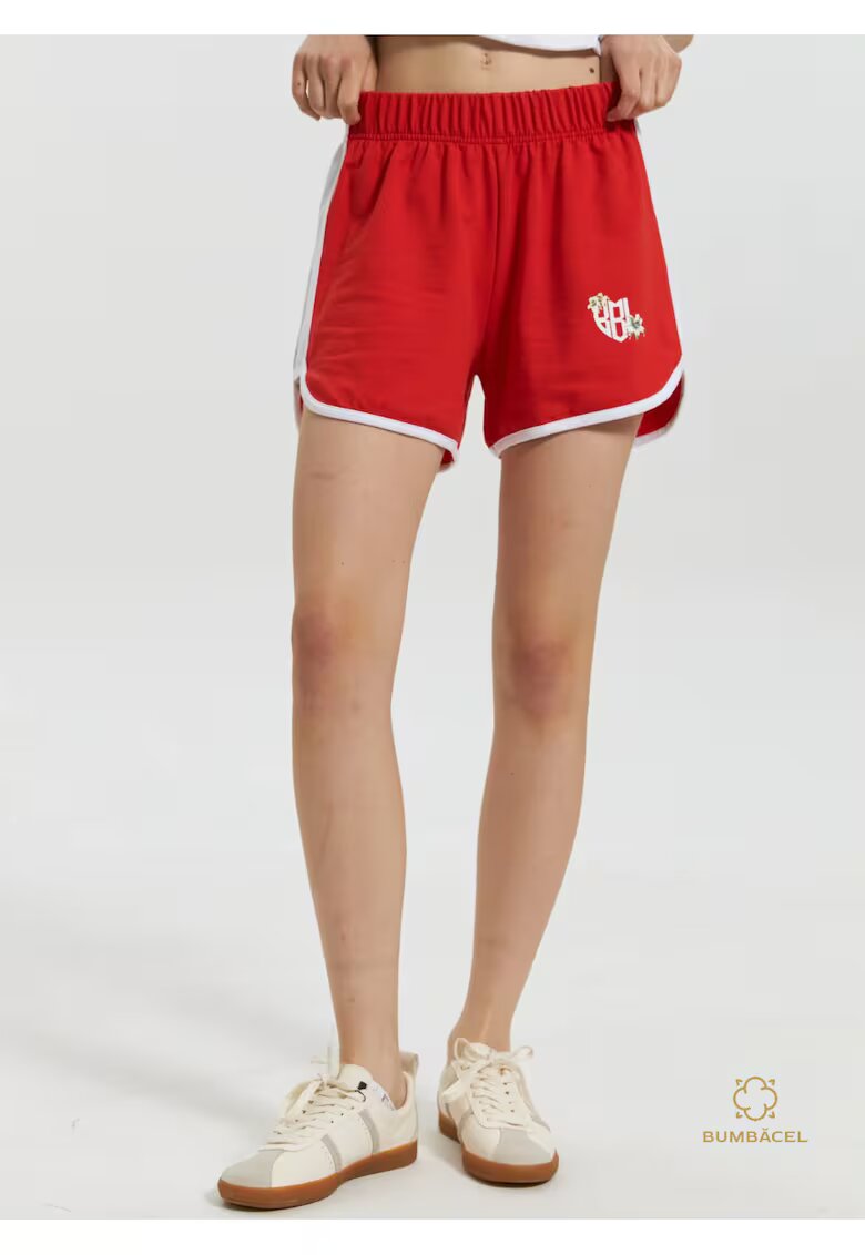 Bumbacel 100 COTTON Pantaloni pentru dame - scurti - cu imprime