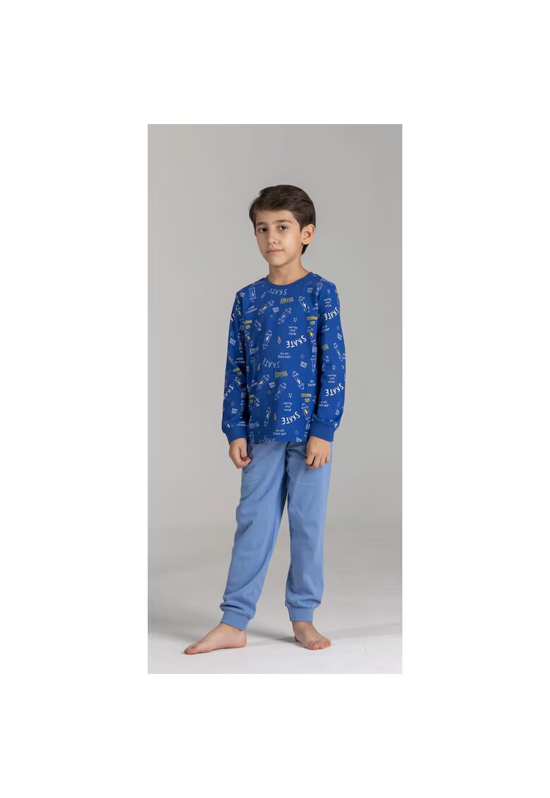Bumbacel 100 COTTON Pijamale din bumbac - cu imprimeu - pentru baieti