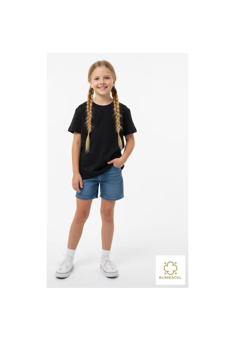 Bumbacel 100 COTTON Tricou uniton din bumbac pentru fete - 6-7