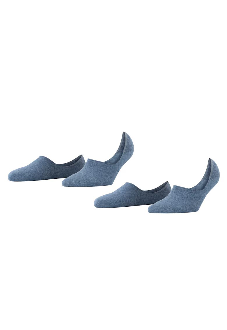 Burlington Set de sosete foarte scurte - 2 perechi - Albastru