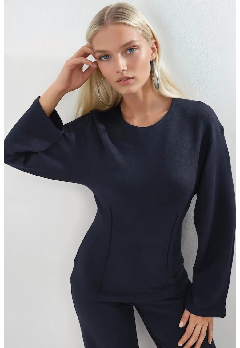 Busem Bluza dama mulata albastru marin - Bleumarin