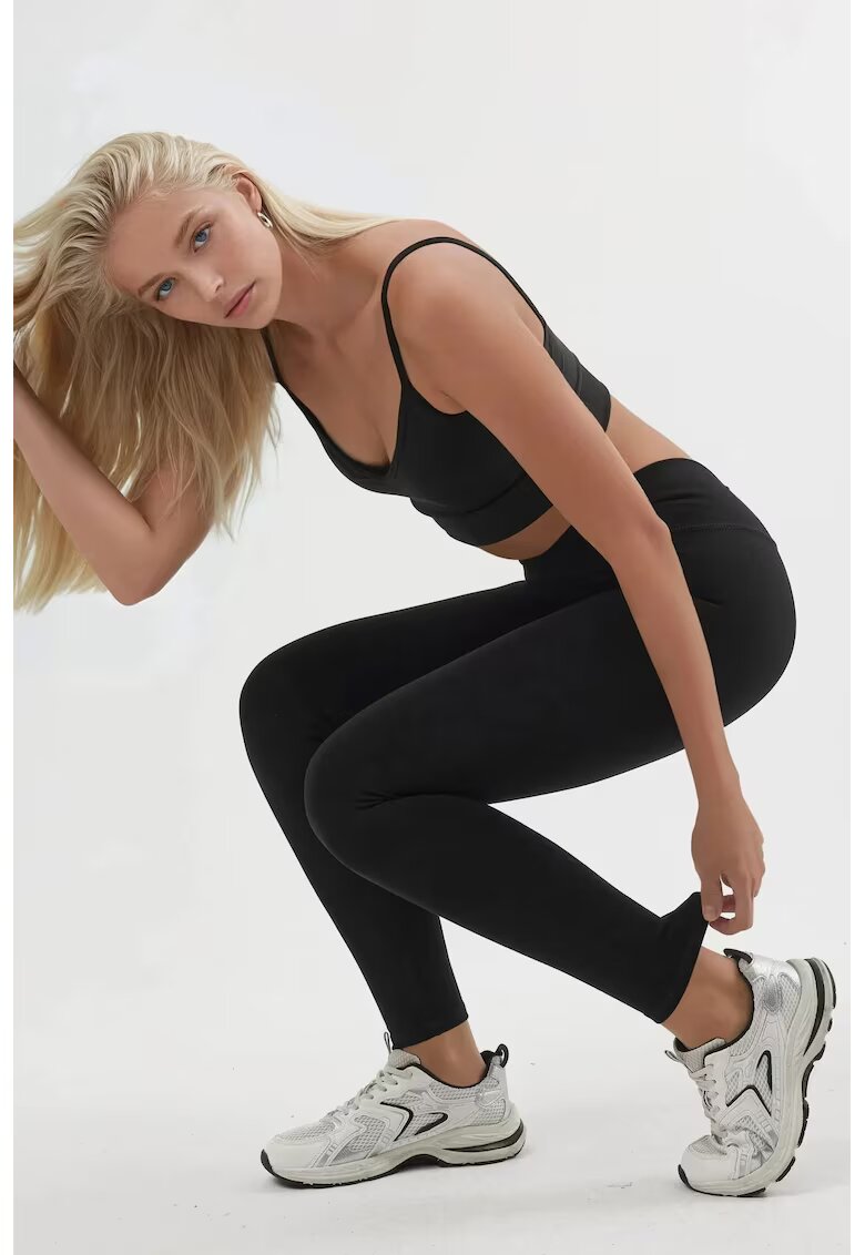 Busem Colanti Femei Skinny Negru - Negru