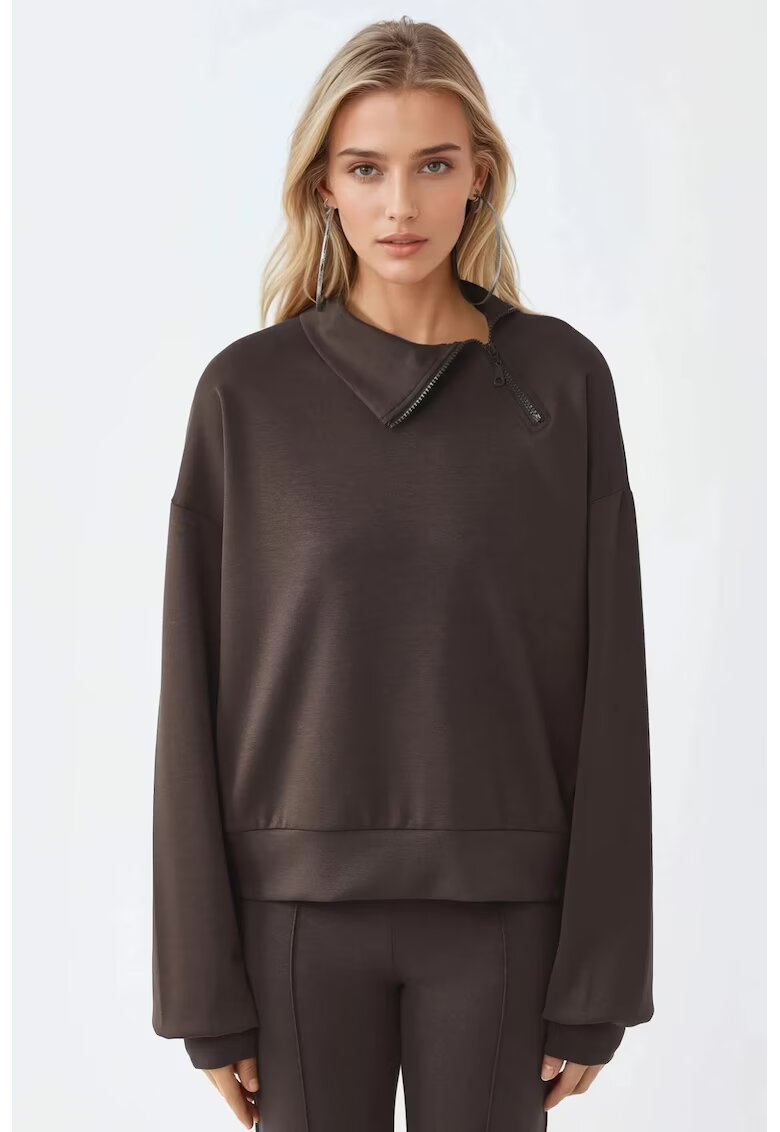 Busem Hanorac Maro cafeniu - Textil