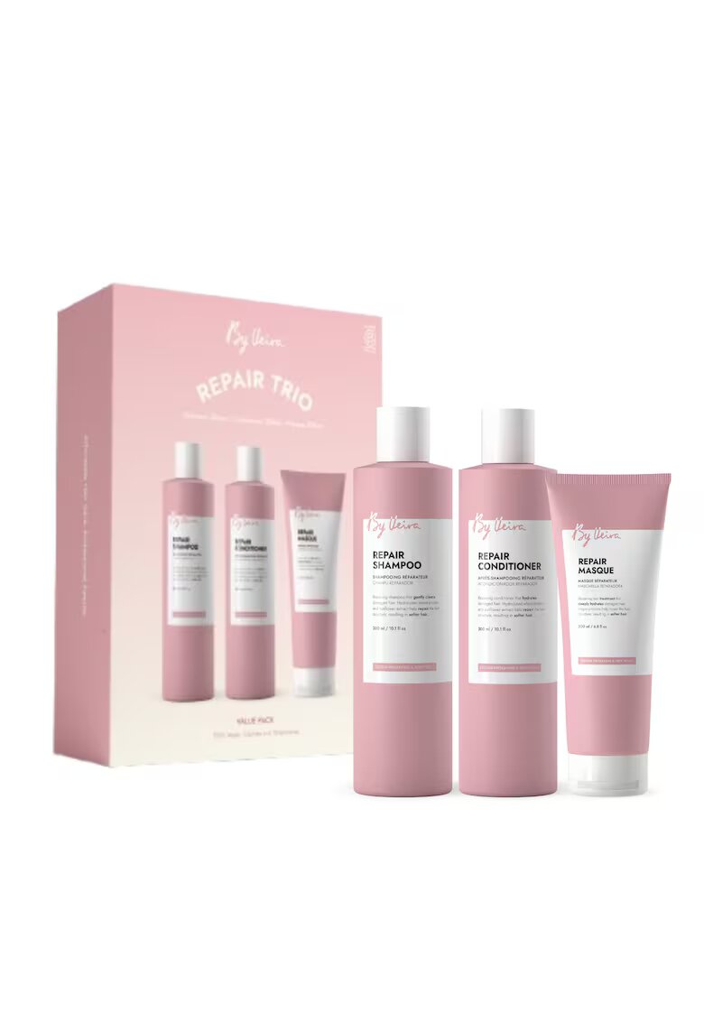 By Veira Set Reparator: Sampon 300 ml + Balsam 300 ml - + Masca 200 ml - Repara
