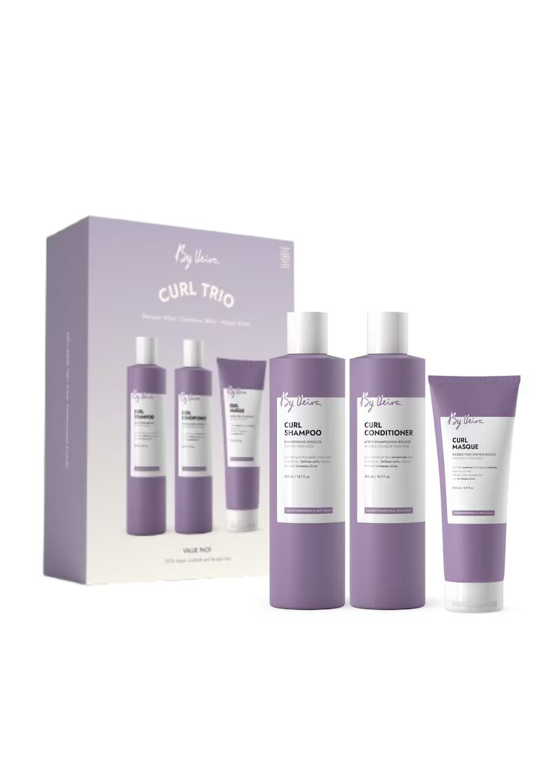 By Veira Set Reparator: Sampon 300 ml + Balsam 300 ml - + Masca 200 ml - Structureaza ondularea