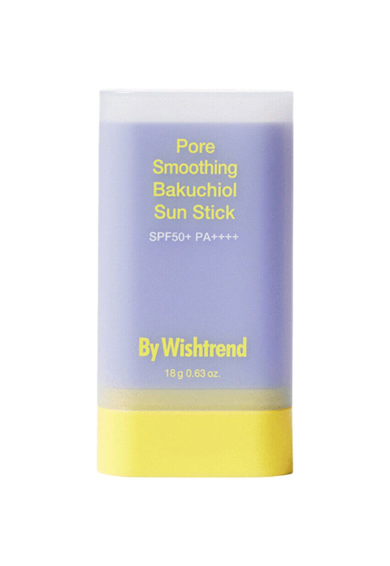 By Wishtrend Stick pentru fata - Pore Smoothing Bakuchiol Sun Stick SPF50+ PA++++ - 18 gr