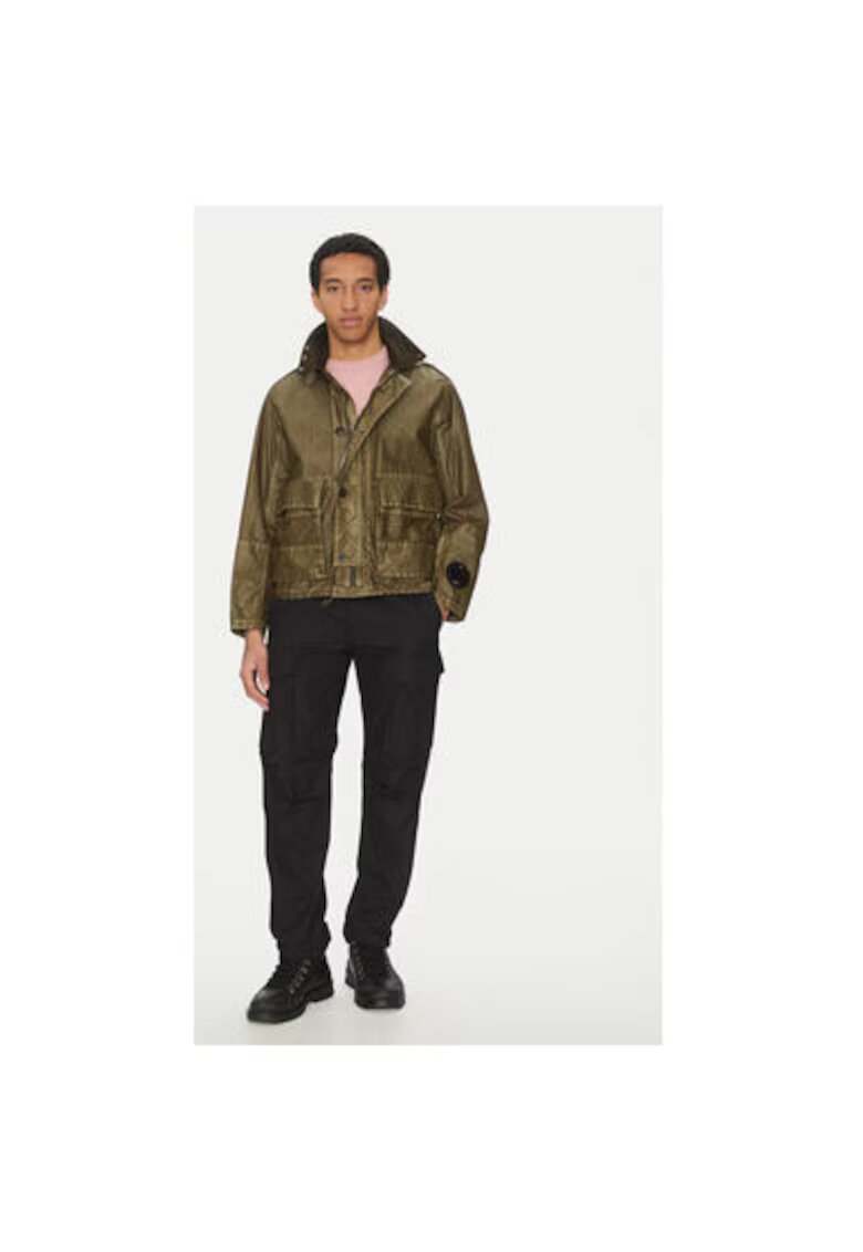 C P Company Jacheta barbati - 18CMOW224A110318G - Poliamida - Verde - Verde