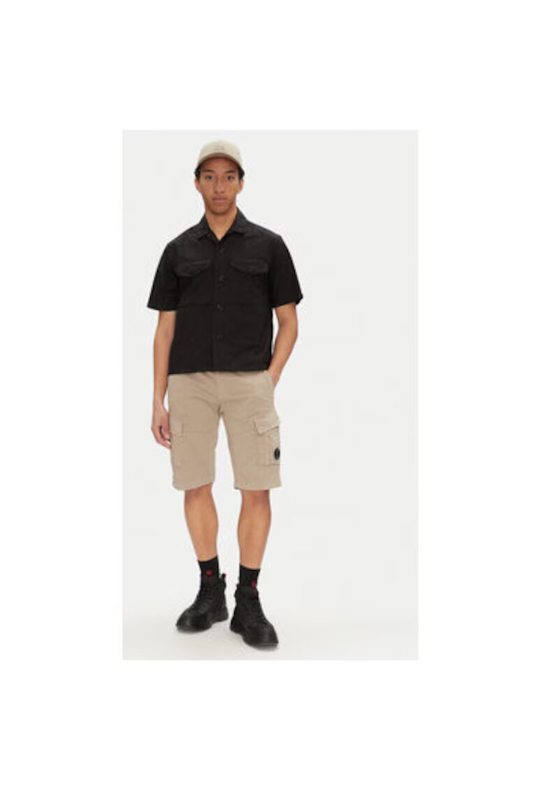 C P Company Pantaloni scurti barbati - 18CMBE116A005694G - Bumbac - Bej - Bej