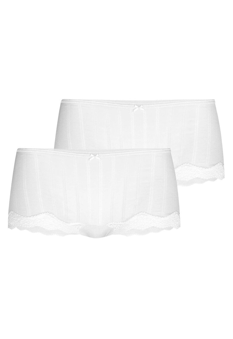 CALIDA Set de chiloti hipster cu dantela Etude - 2 piese - Alb
