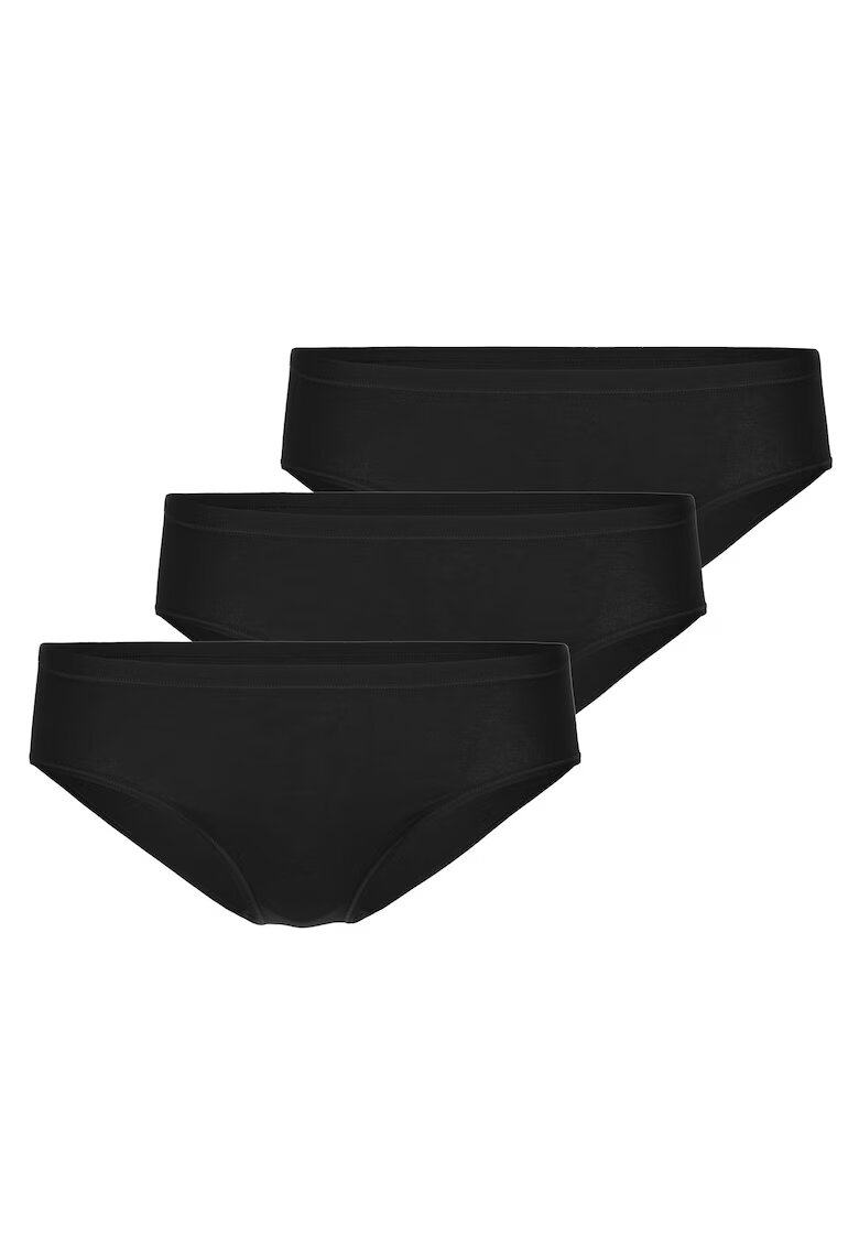 CALIDA Set de chiloti Natural Comfort - 3 perechi - Negru