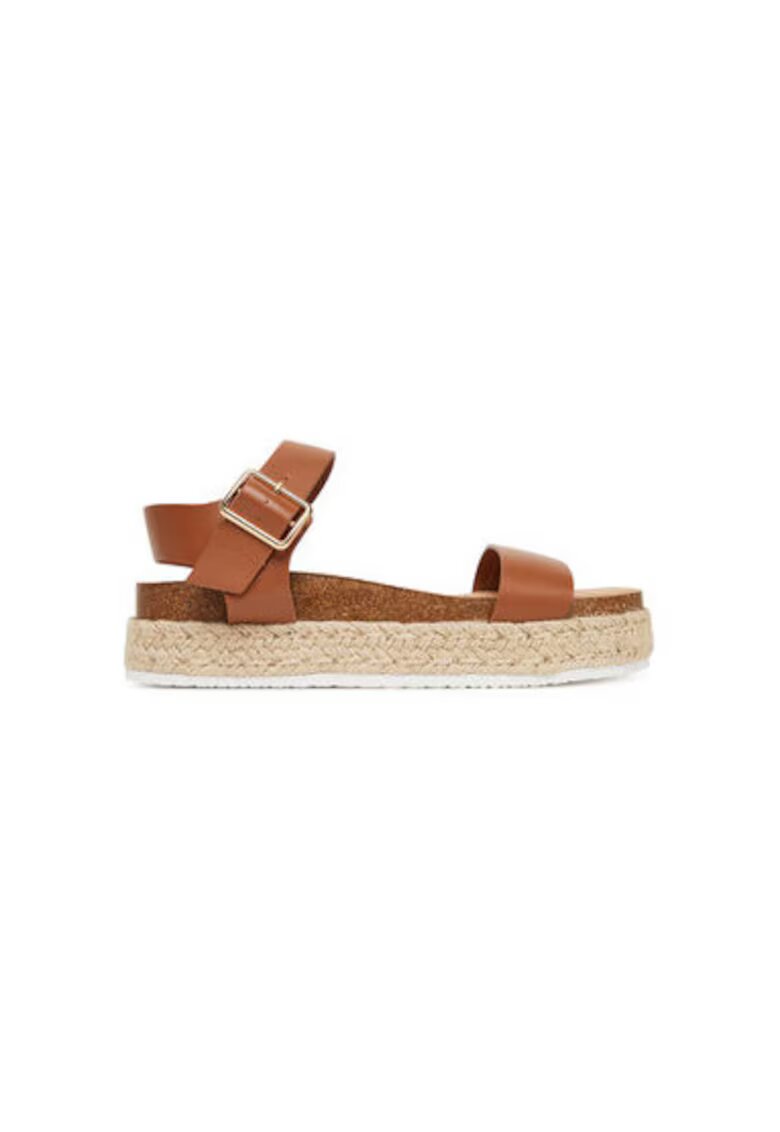 Call It Spring Espadrile dama 14009404 - Piele ecologica - Maro