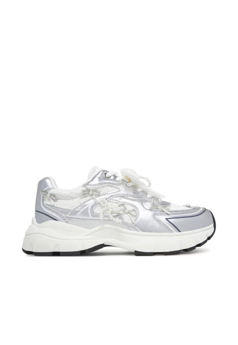 Call It Spring Pantofi sport dama - 13948360 - Piele ecologica - Argintiu