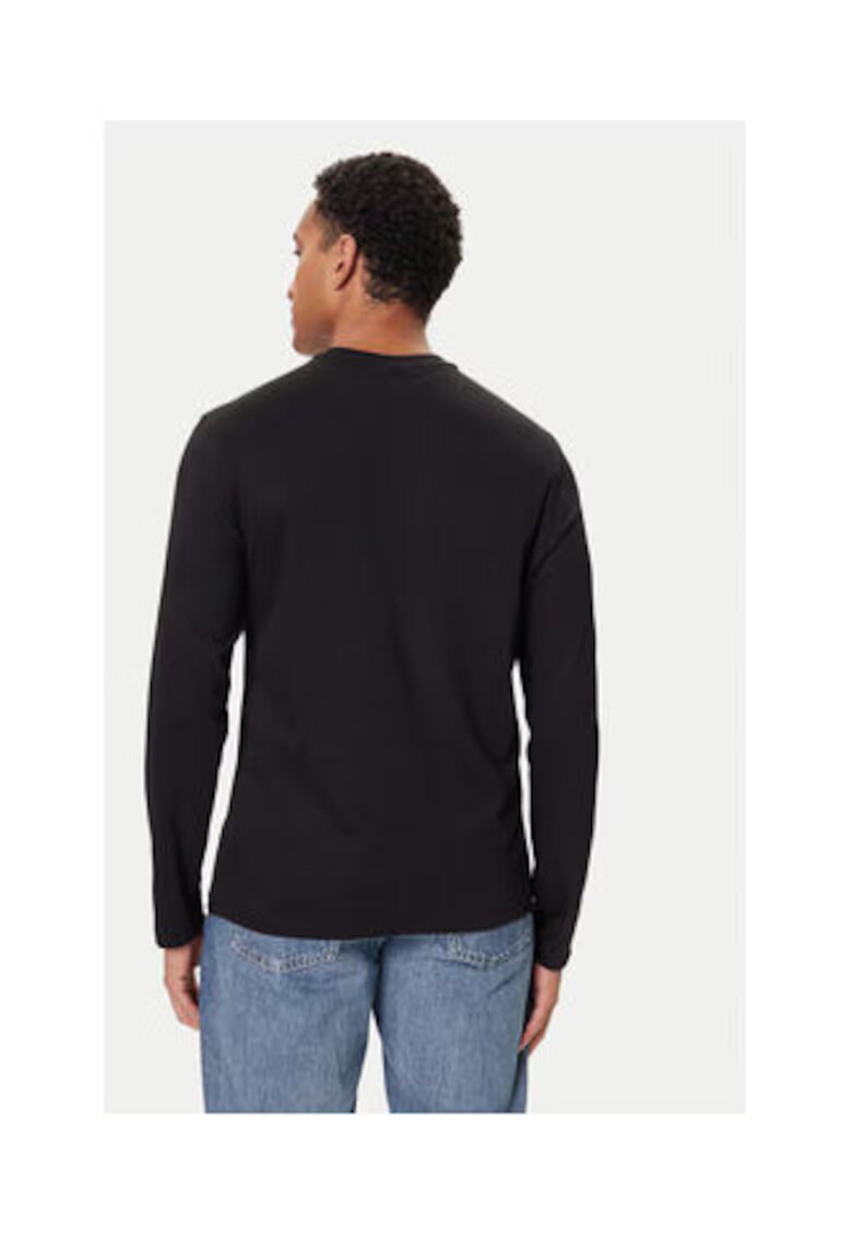 Calvin Klein Bluza cu maneca lunga Barbati - Negru - 100% bumbac -
