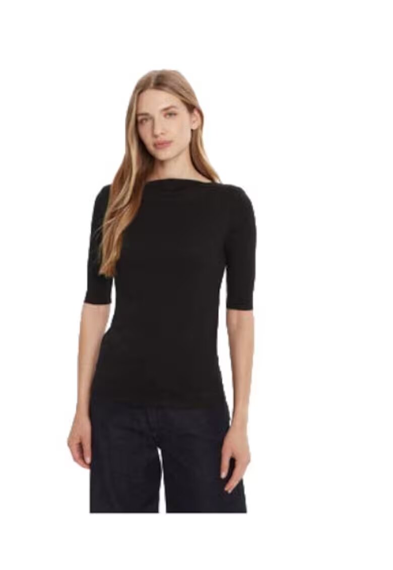 Calvin Klein Bluza dama bumbac - negru