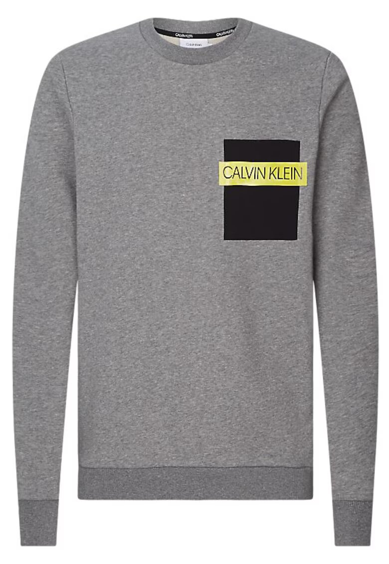 Calvin Klein Bluza Gri23 - Gri