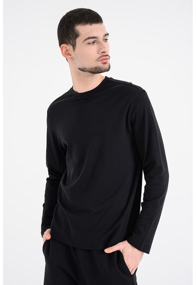 Calvin Klein Bluza uni din bumbac - Negru