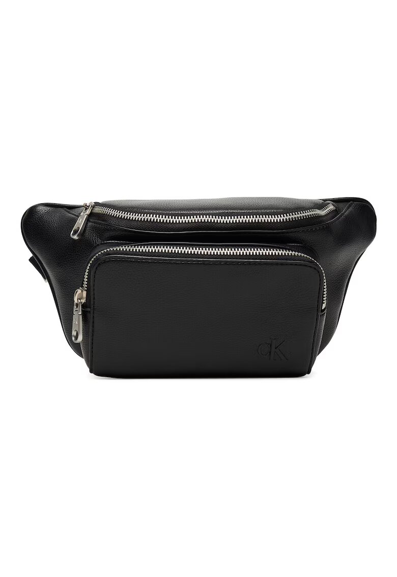 Calvin Klein Borseta barbati - piele ecologica - neagra - universala