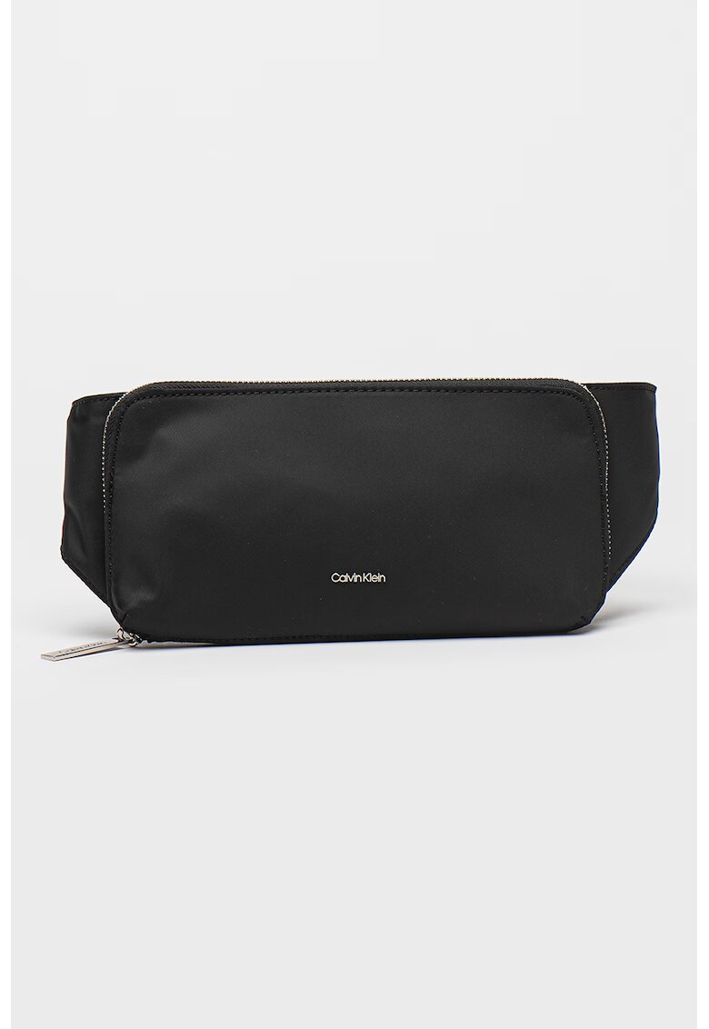 Calvin Klein Borseta cu detaliu logo - Negru
