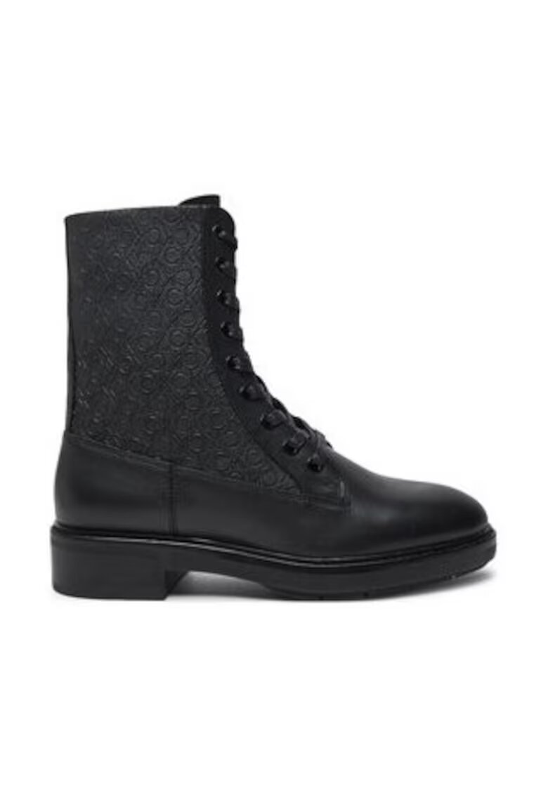 Calvin Klein Botine dama - piele naturala - negru -