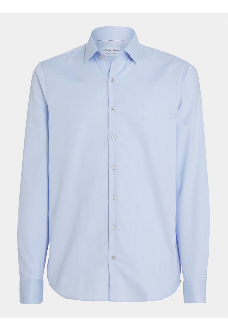 Calvin Klein Camasa Barbati - Albastru - 100% bumbac -