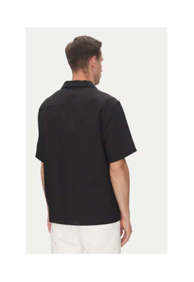 Calvin Klein Camasa Barbati - Negru - 60% in - 40% poliester -