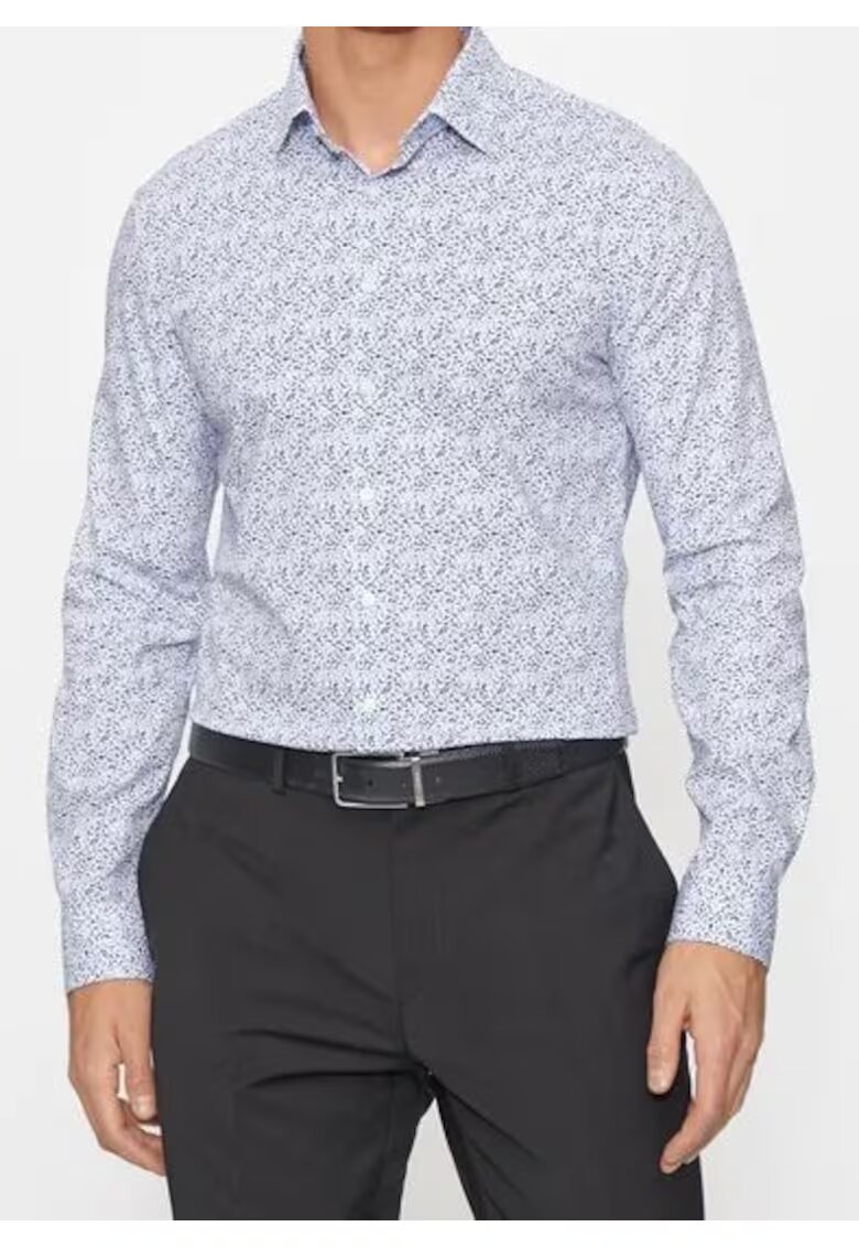 Calvin Klein Camasa slim fit cu imprimeu floral