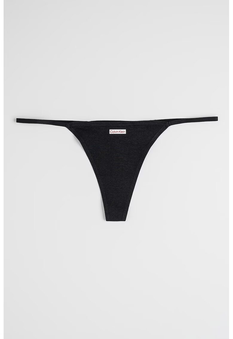 Calvin Klein Chiloti din amestec de modal cu logo - Negru