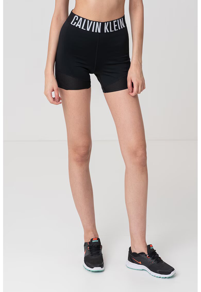 Calvin Klein Colanti scurti pentru antrenament - Negru/Alb optic