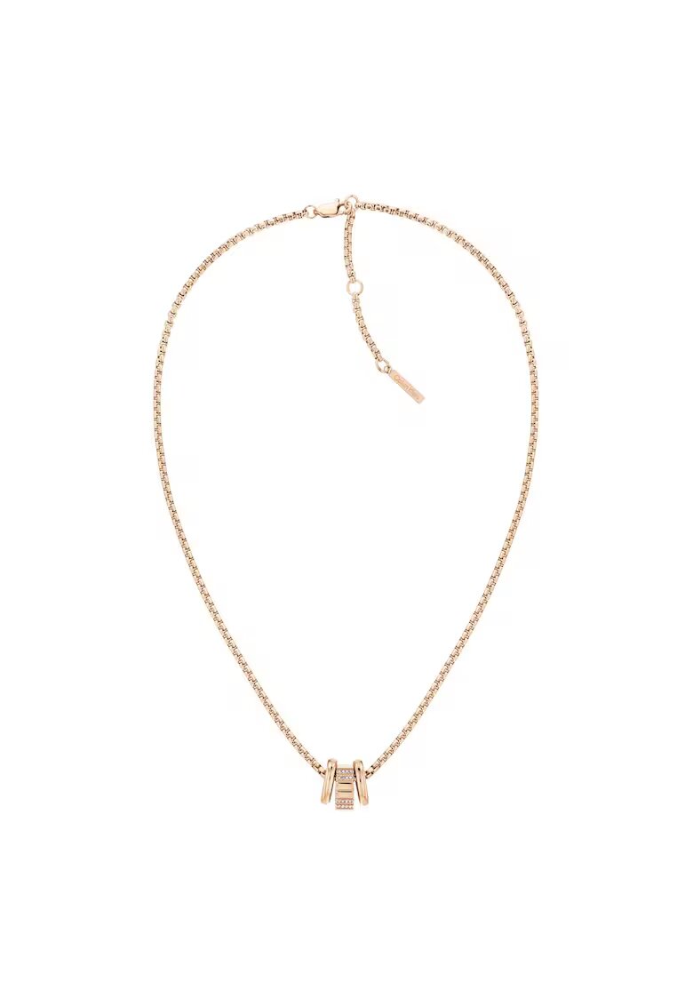 Calvin Klein Colier dama 35000366 - argintiu - otel inoxidabil