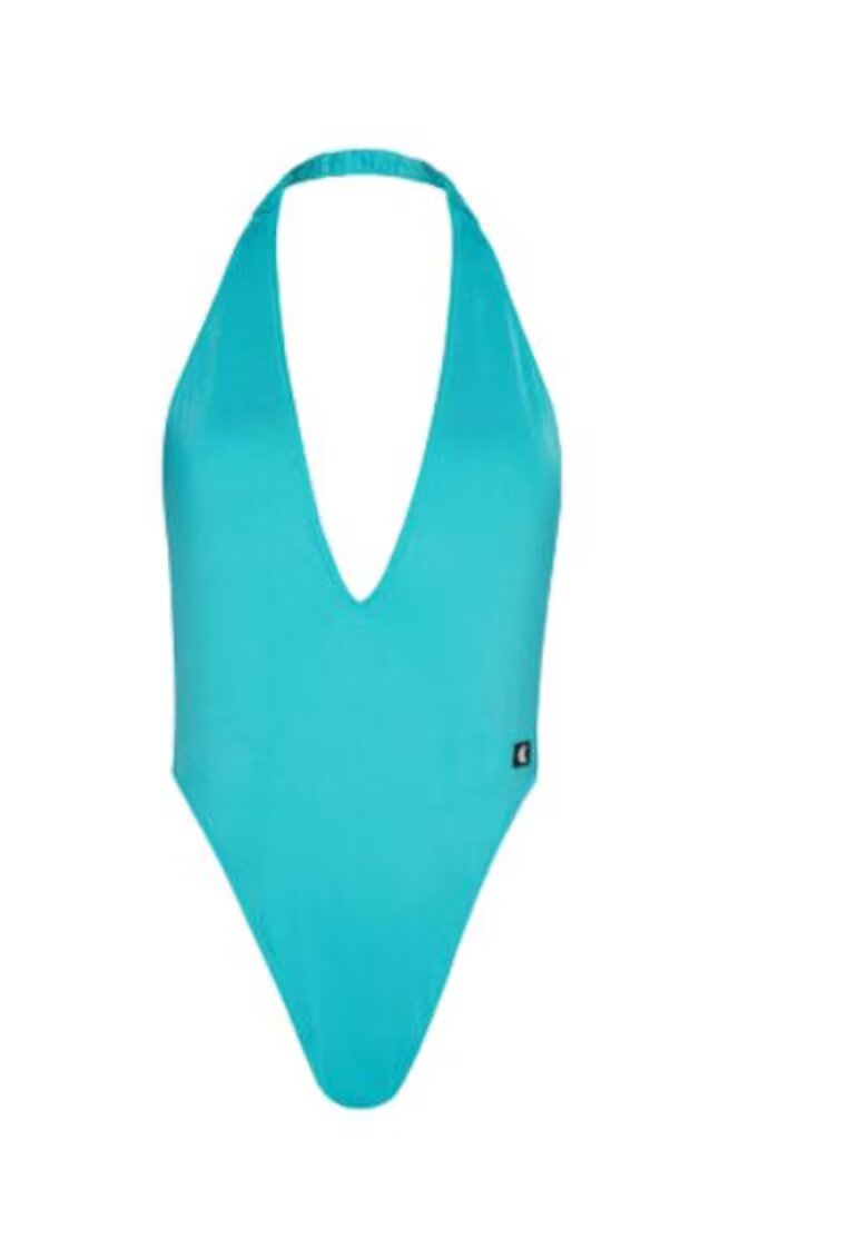 Calvin Klein Costum de baie pentru dama - albastru - 85% poliester reciclat - 15% elastan