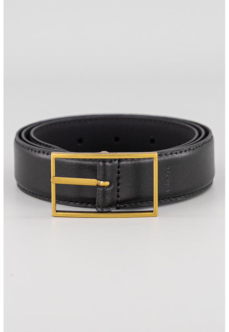 Calvin Klein Curea uni de piele - Negru