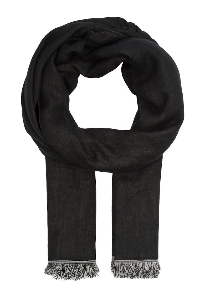 Calvin Klein Esarfa dama - neagra - din tkanina - universala