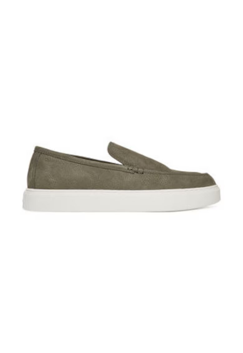 Calvin Klein Espadrile barbatesti - piele naturala - verde