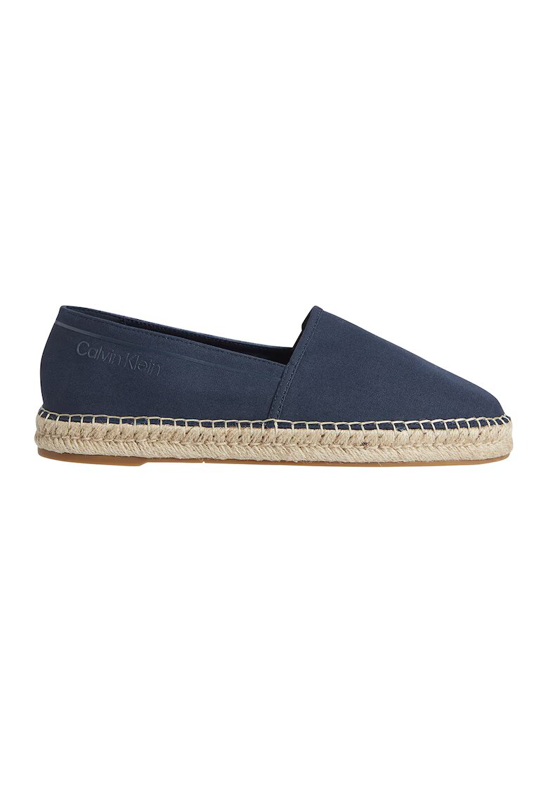 Calvin Klein Espadrile de panza cu logo - Bleumarin