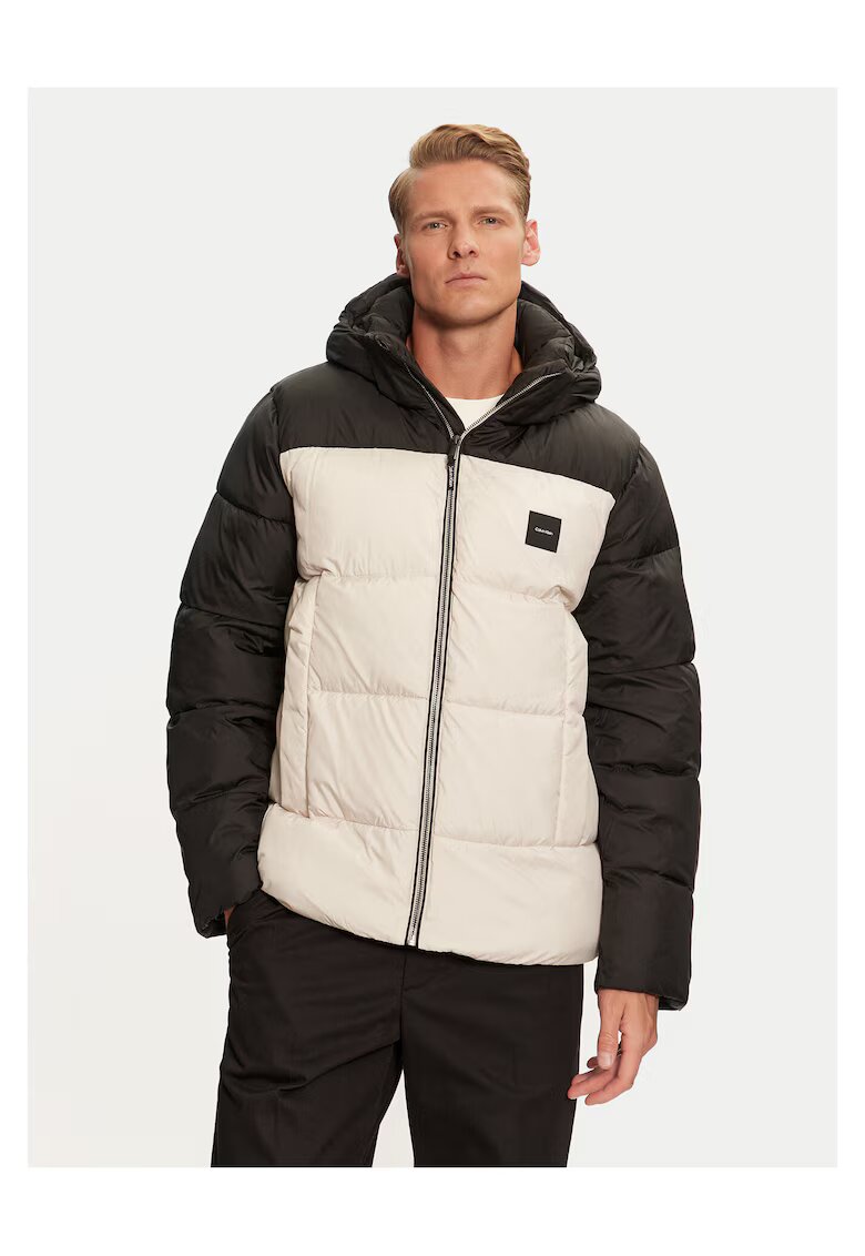 Calvin Klein Geaca de puf barbati culoarea bej